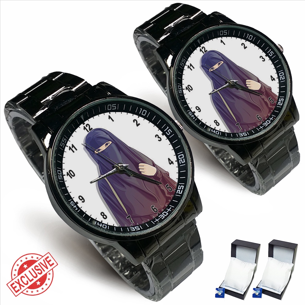 Jam Tangan Rantai Couple HIJAB - 3 (Nice)