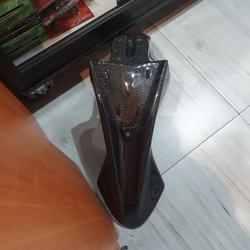 Sayap Spakbor Depan Yamaha Wr155 wr 155 part Ori Carbon Kevlar