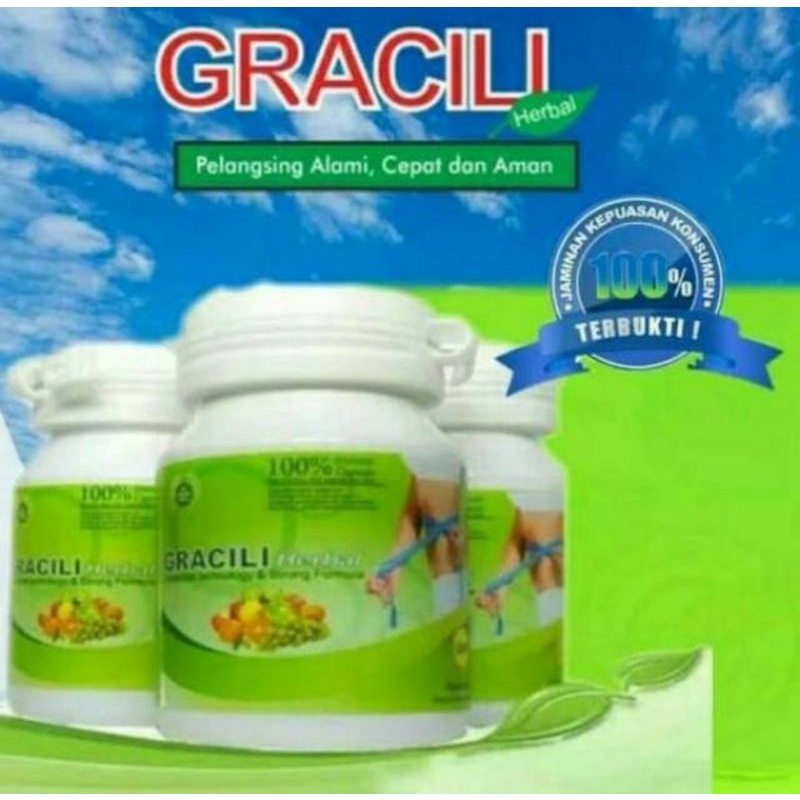 gracili pelangsing herbal asli bpom