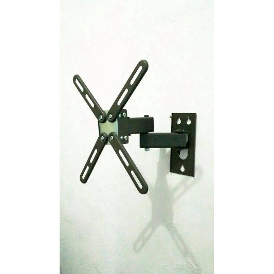 bracket tv 32 original import   brecket tv tebal kuat 32 inch   breket tv 32 model lengan putar