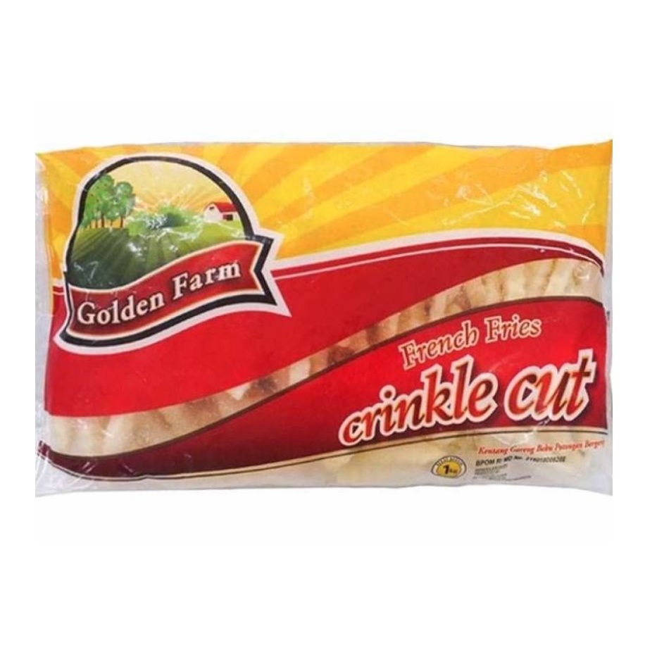 

Golden Farm French Fries Crinkle Cut / Shoestring 1 kg