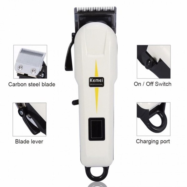 BARU Alat Mesin Cukur Cas KEMEI 809B Rechargeable Hair Clipper