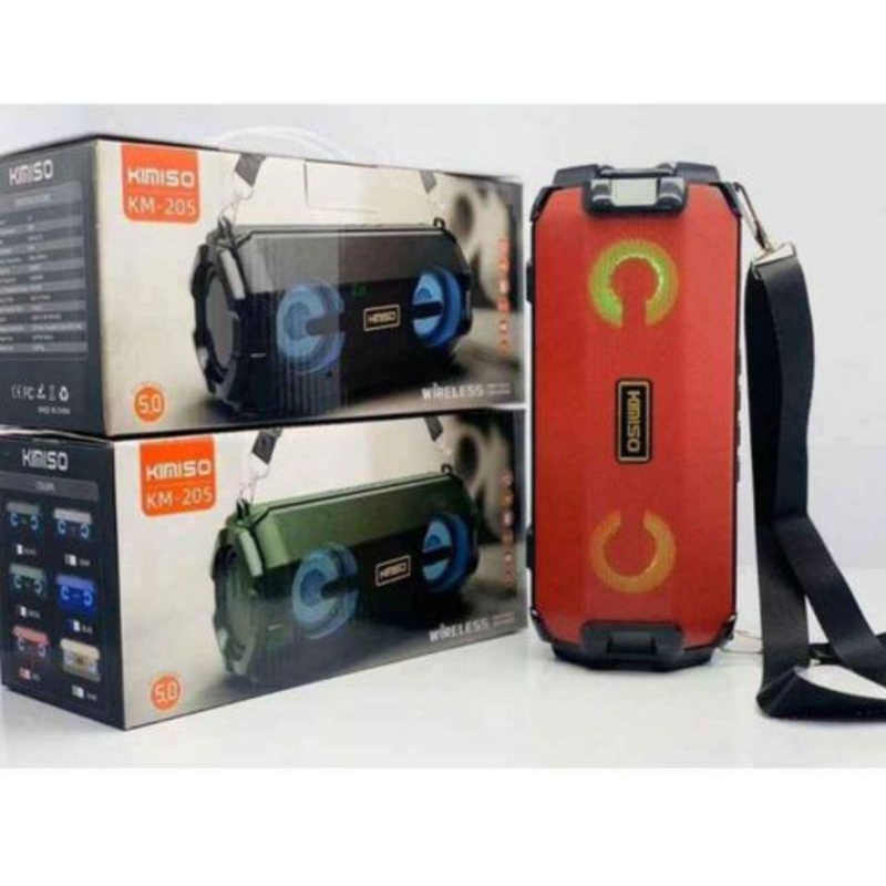 Speaker Bluetooth Kimiso KM-205 Portable Speaker SUPER BASS