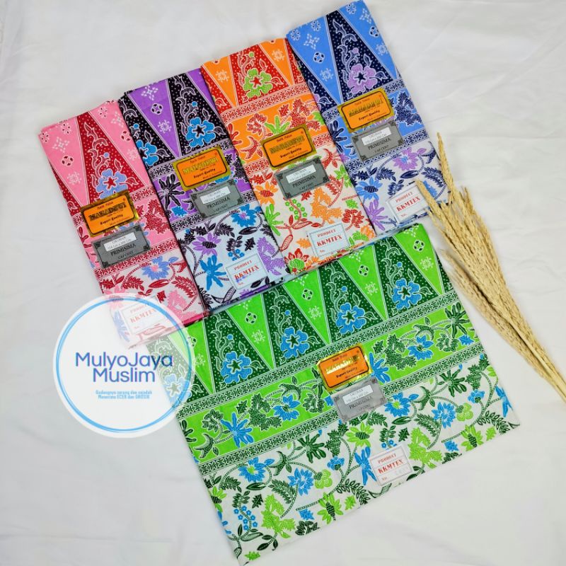 (COD) Kain Sarung Cewe Batik Motif Bunga Halus Dan Lembut