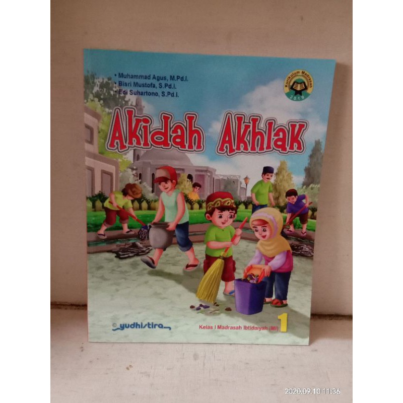 Buku Akidah Akhlak Mi Kelas 1 Yudhistira