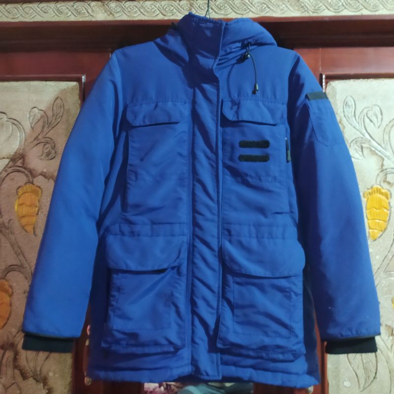 jaket outdoor second inner bulu angsa