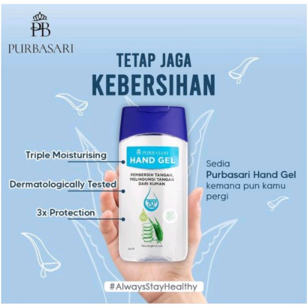 Purbasari Hand Gel 125 ml