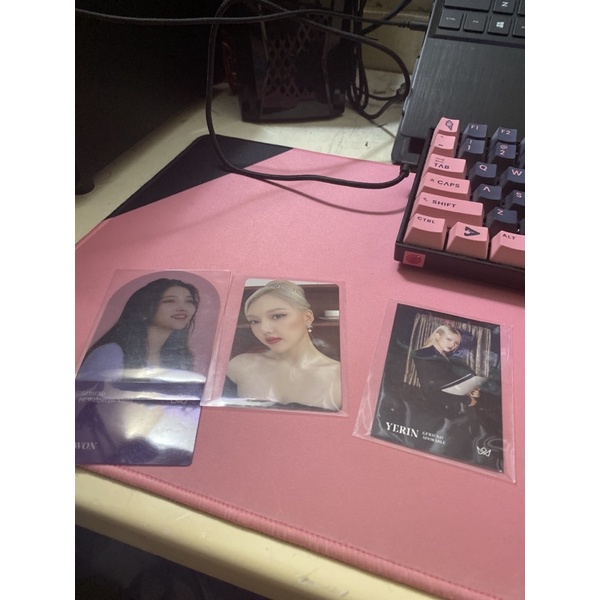 Photocard Yerin Gfriend, Business Card Yerin, Pet Photo Sowon Walpurgis Night