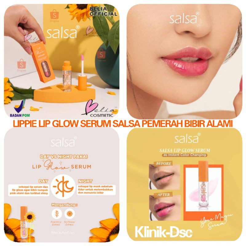 SALSA LIP GLOW SERUM ORIGINAL PEMERAH BIBIR ALAMI