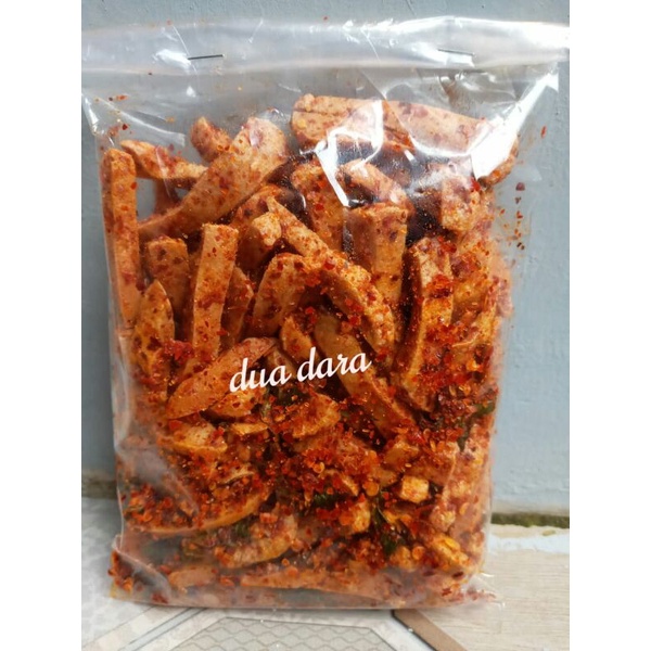 

basreng stik baso goreng pedas gurih daun jeruk