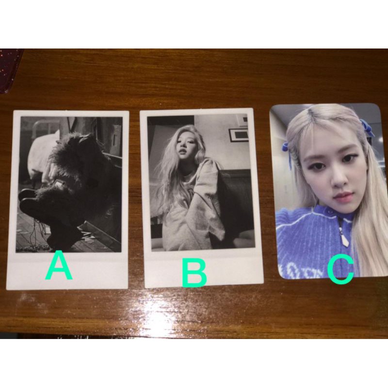 POLAROID AND PC BENEFIT YG ALBUM ROSE -r-