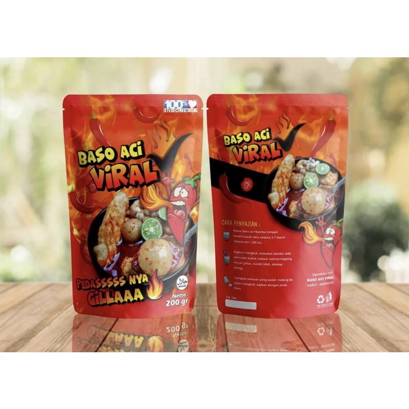 Jual Boci Baso Aci Baso Aci Isi Ayam Suwir Baso Aci Kemasan Premium