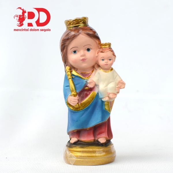Patung Maria Bunda Penolong Abadi Mini 10cm