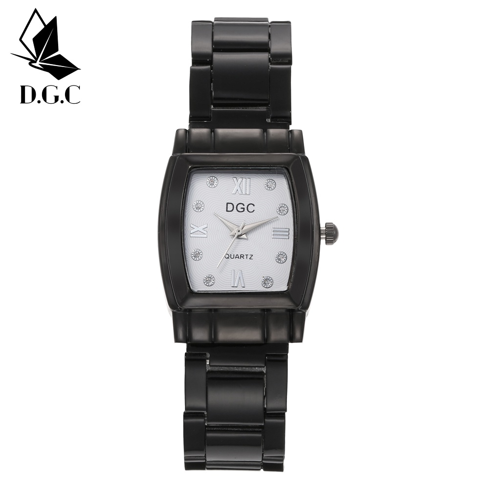 DGC Jam Tangan Couple Kuarsa baja menonton pria dan wanita menonton murah watch C85