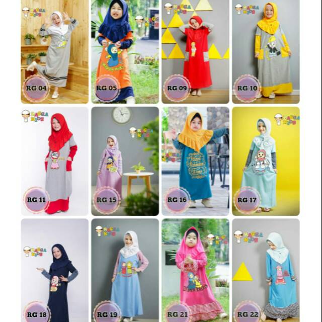 Gamis anak Raggakids