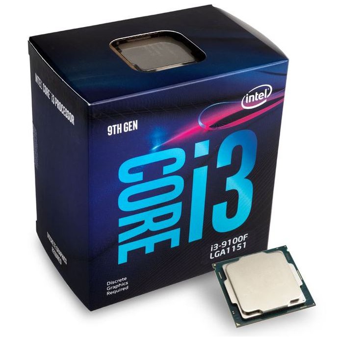 Processor Intel Core i3-9100F