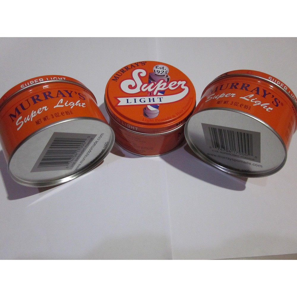POMADE MURRAYS SUPER LIGHT 3OZ (FREE SISIR) 100% USA