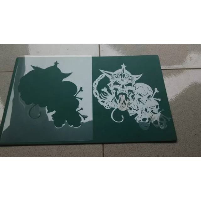 

Stencil airbrush motif Viking