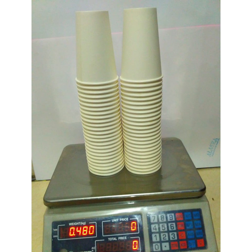 DISKON BESAR!!! Paper Cup Cold Uk. 16 Oz (Isi 50 Pcs)