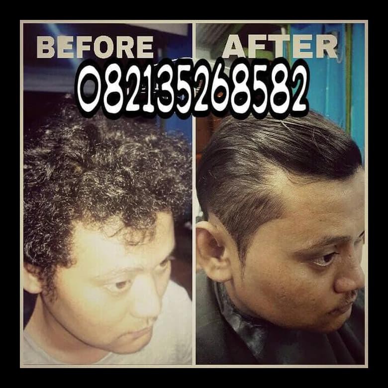 | Krim Pelurus Rambut Tanpa Catok |