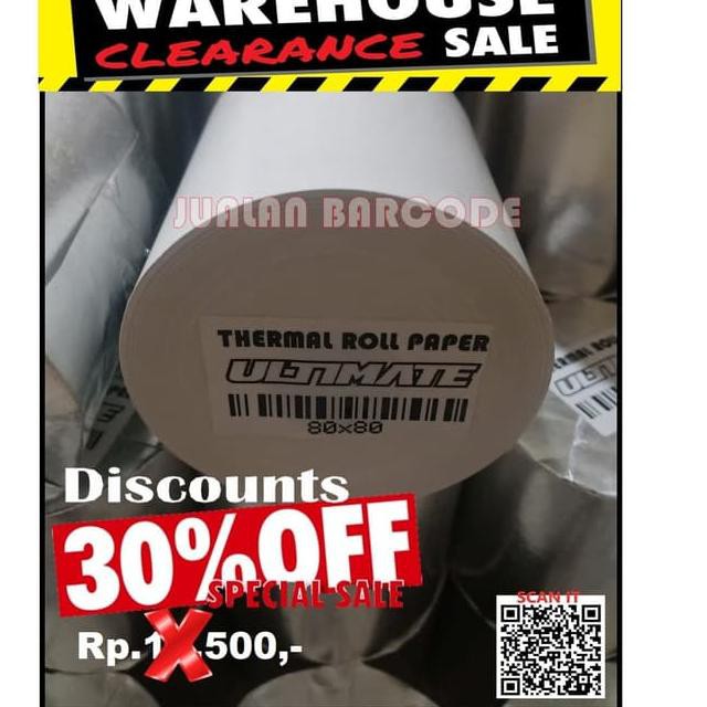 

ÿ BEST SE.LL.ER KERTAS THERMAL STRUK ULTIMATE 80X80 | KERTAS TERMAL ULTIMATE 80 X 80 ÿ