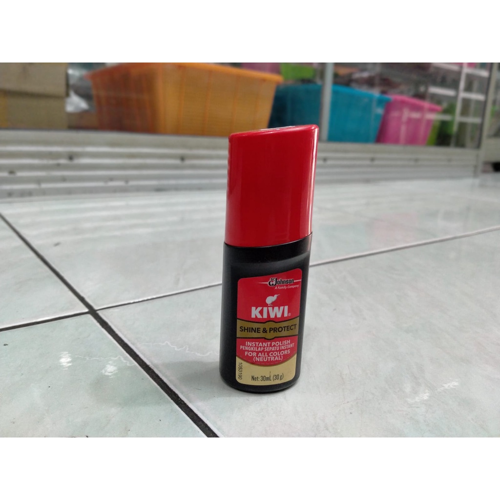 Semir Sepatu Kiwi Cair Instan Polish 30 ml