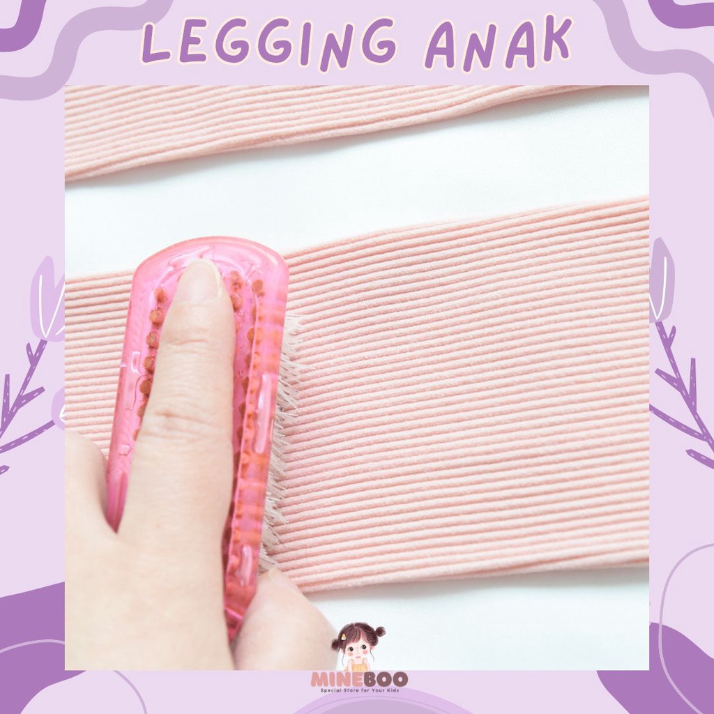 mineboo LEGGING PRINCESSBUNNY legging anak perempuan bahan adem/legging import