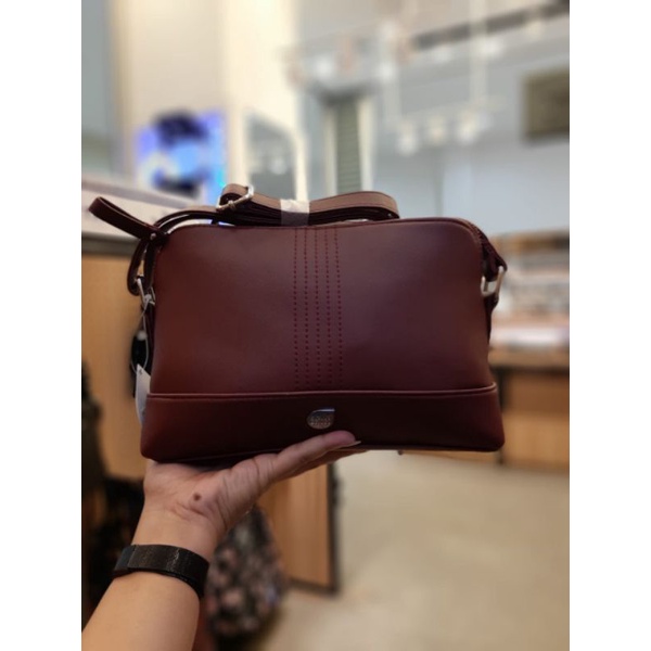 tas wanita sophie martin paris mouline burgundy promo termurah warna maroon