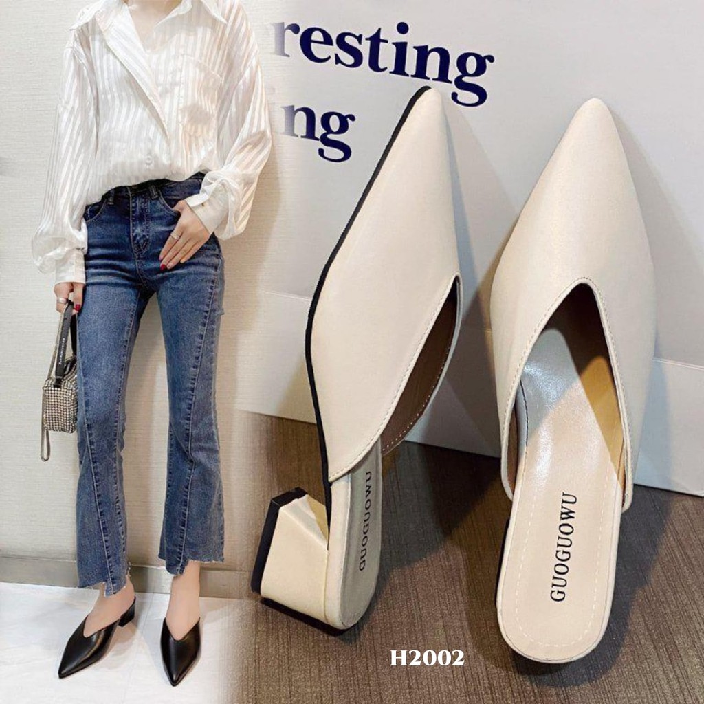 RESTOCK WYN HEELS QUEEN ZOO FASHION KOREA H2002