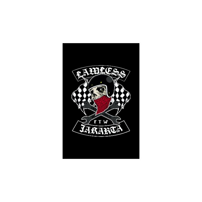 POSTER LAWLESS JAKARTA | FTW | CUSTOM SIZE | ART PAPER & ART CARTON