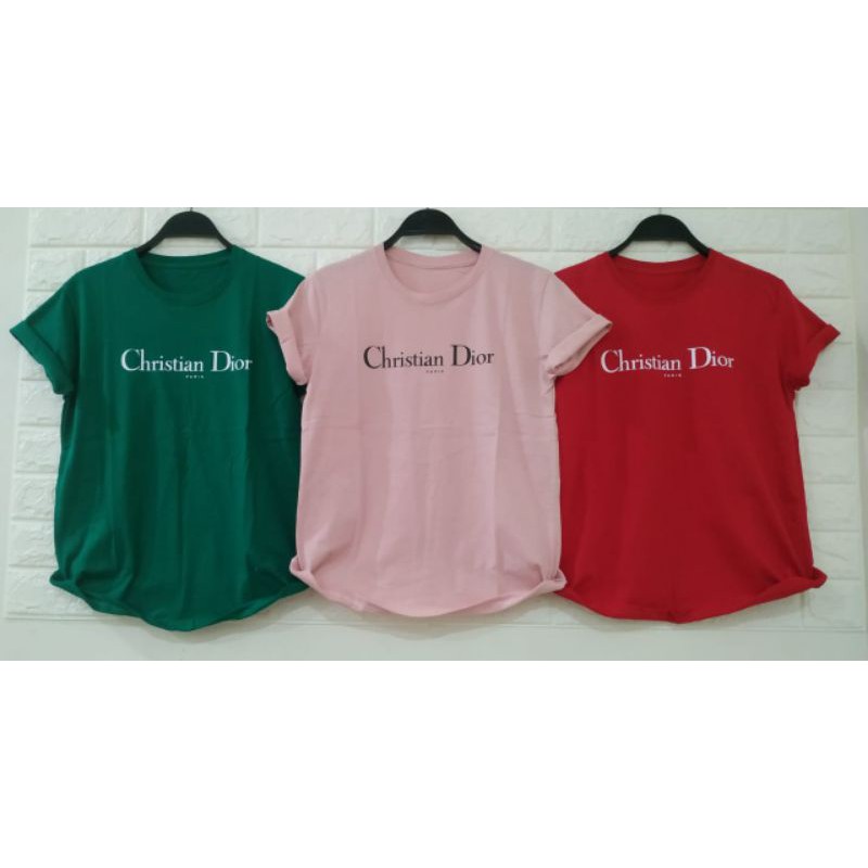 kaos dewasa wanita allsize Chri*tian Di*r