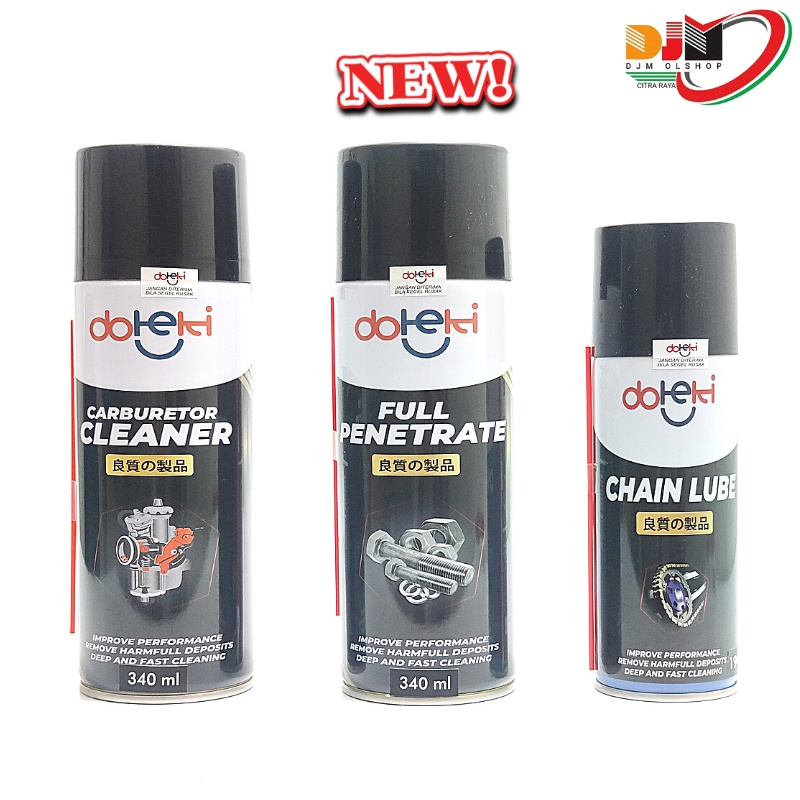 Doteki Pelumas Rantai  Carburator Creaner Full Penetrate