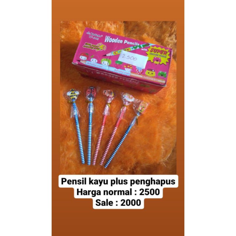 

Pensil dengan Penghapus