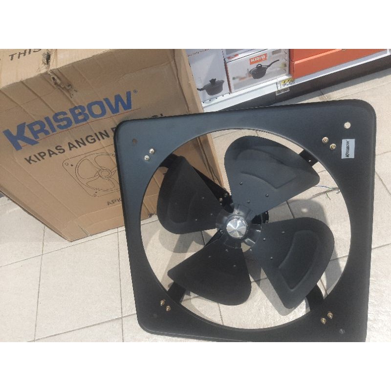 KRISBOW Kipas Ventilasi Dinding 20 inci Bahan Logam