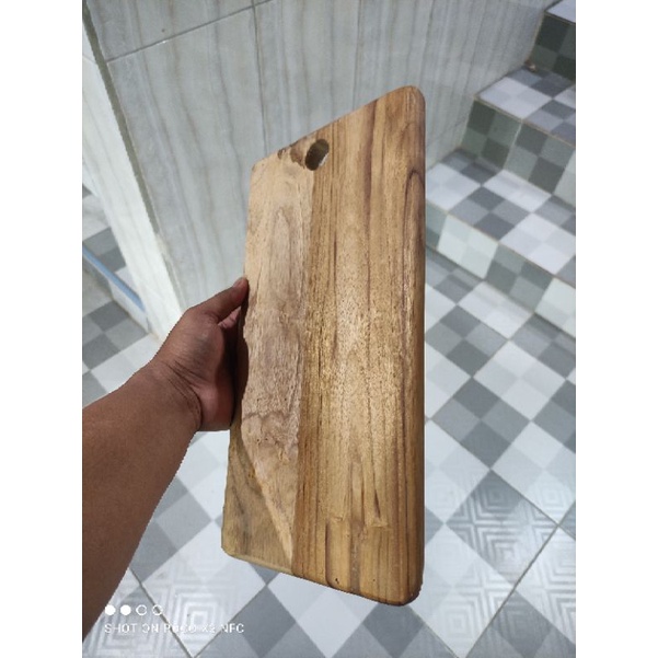 Talenan Kayu / Talenan Kayu Pinus Mahoni Jati / Wooden Cutting Board / Serving Board