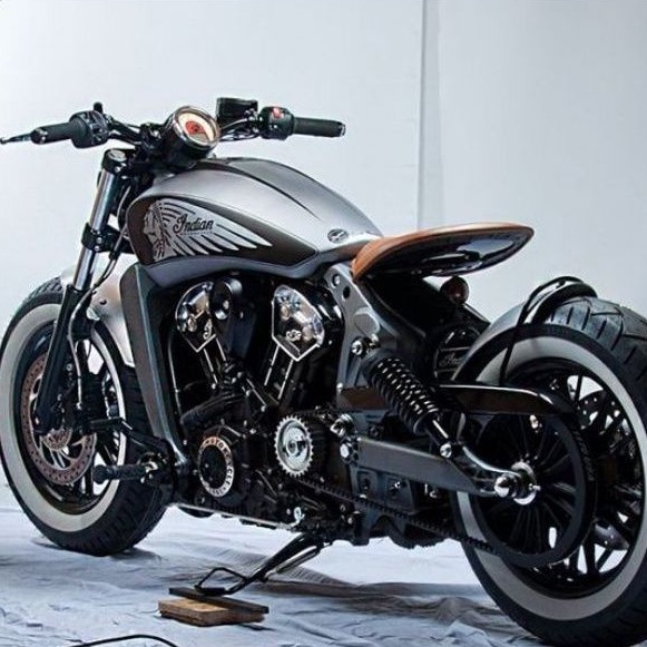 Jual Tangki Mentah Custom Bobber Indian Scout Thunder Byson Pulsar TVS ...