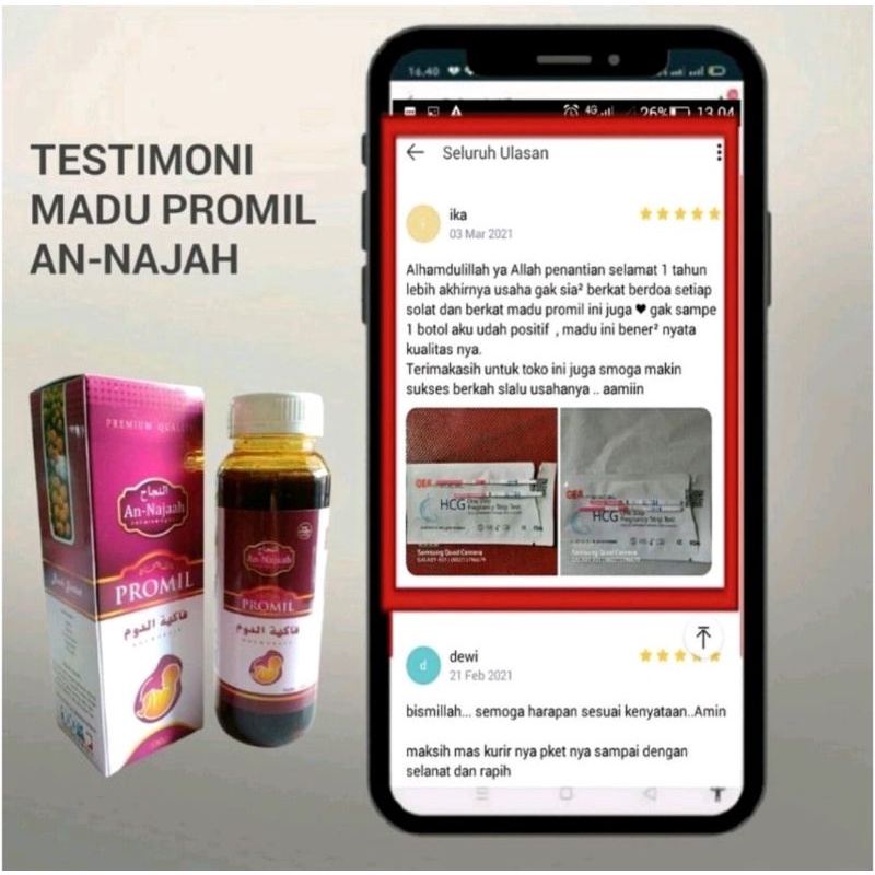 

madu promil annajah 330 gram