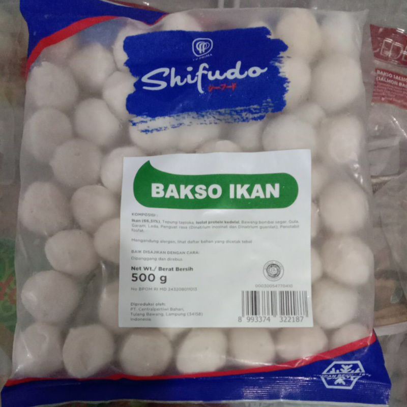 

Shifudo baso ikan 500 gr