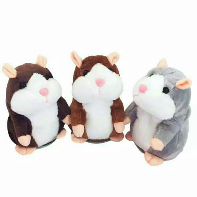 Mainan Anak Boneka Hamster Talking Bisa Bicara