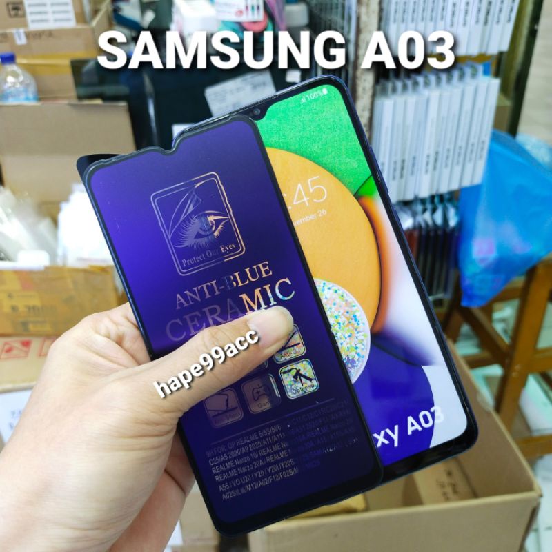 Samsung A03 A 03 anti gores ceramic matte anti blue