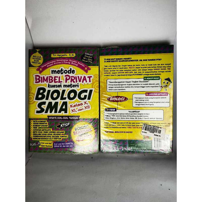 Metode Bimbel Privat kuasai materi Biologi Geografi SMA . vrc4-2
