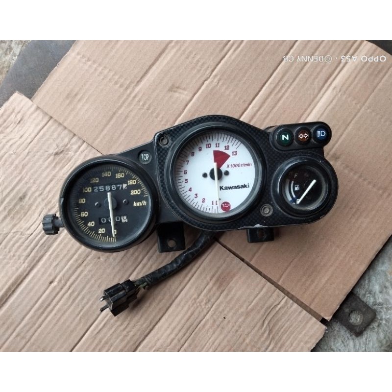 speedometer ninja RR old speedometer Kawasaki ninja RR spidometer ninja RR old