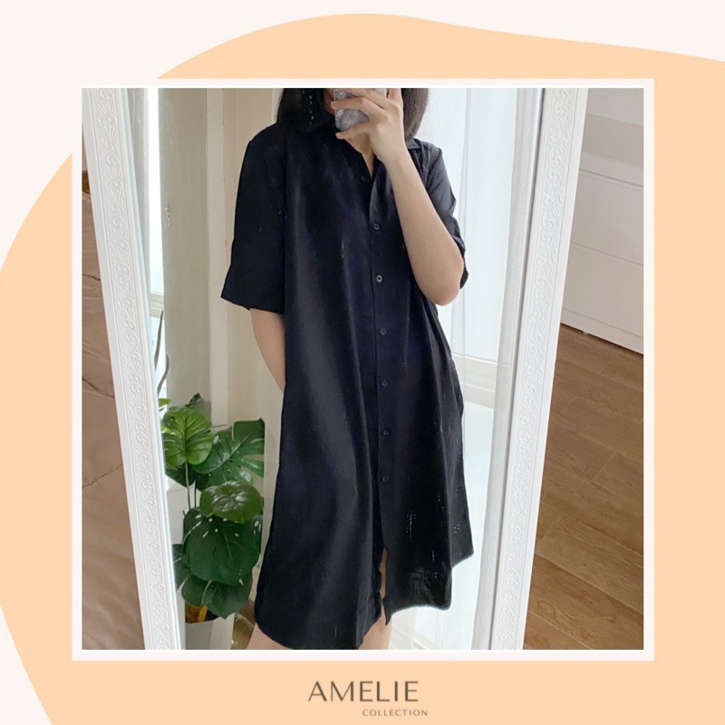 AMELIE BASIC SHIRTDRESS