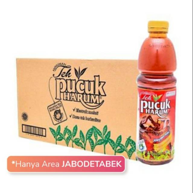 

Teh Pucuk Harum Botol 350ml (1 dus x 24 Botol)