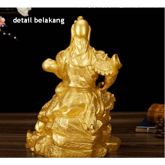 Fengshui Jendral Kwan Kong/Guan Yu/Kuan Kung/ Pegang Tombak |Kebijaksanaan