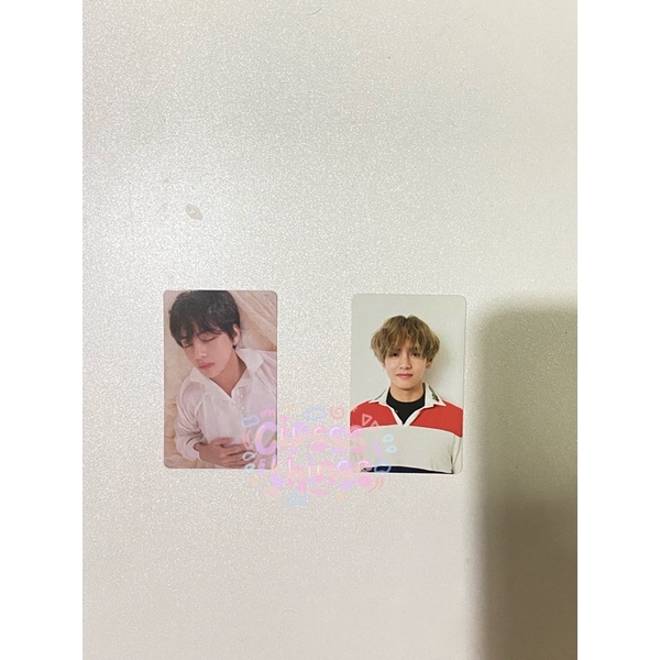 TAEHYUNG PHOTOCARD/ PC ALBUM TEAR U & HER V