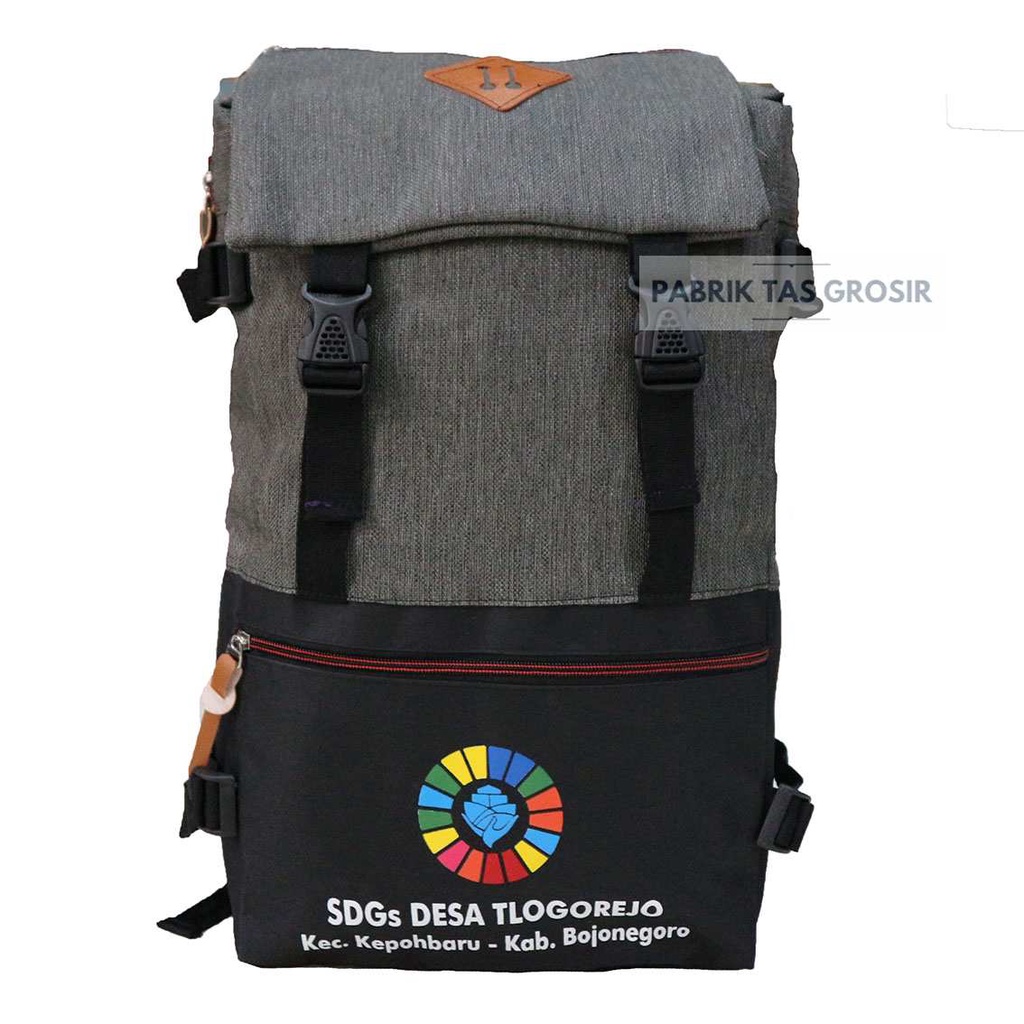 ORDERAN TAS RANSEL GROSIR SABLON SDGS DESA TLOGOREJO SEMINAR SOUVENIR PROMOSI TAS GROSIR BERKUALITAS