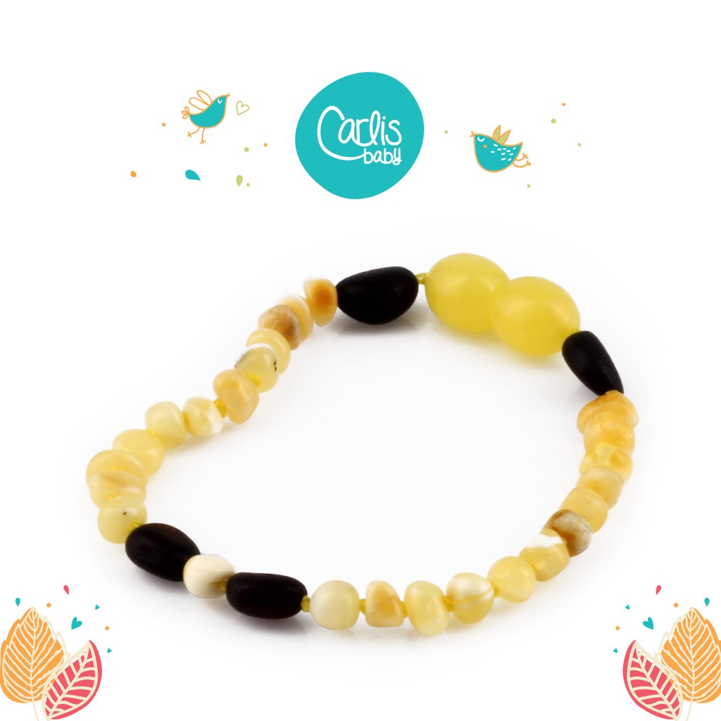 CE150 Gelang Amber Tumbuh Gigi Bayi By Carlis Baby