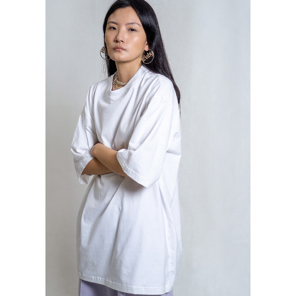 OCWA ATHENA OVERSIZED TEE WHITE