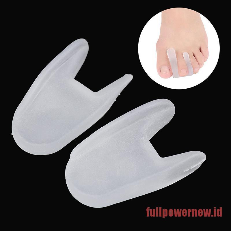 【COD】1Pair Silicone Bone Thumb Orthotics Corrector Hallux Valgus Toe Separator Pad